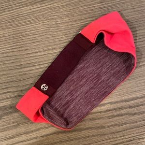 hot pink lululemon headband